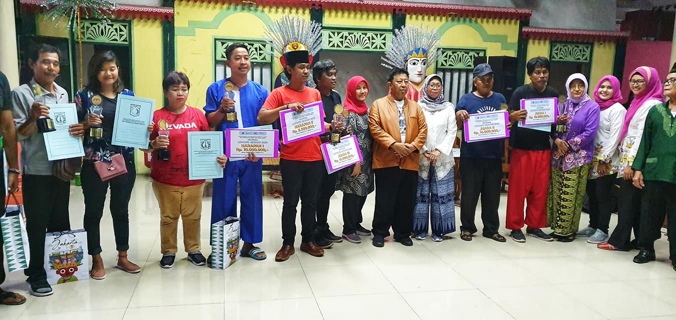 Kerja sama Komunitas Ondel-ondel DKI Jakarta dengan Anjungan DKI TMII ke-2.