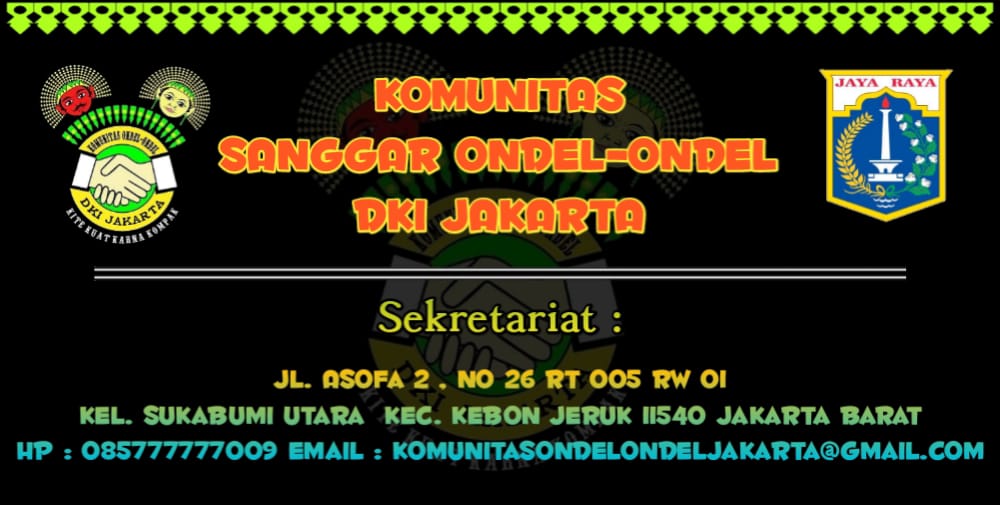 Komunitas Ondel Ondel Dki Jakarta